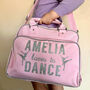 Personalised Ballet Dance Bag, thumbnail 1 of 4