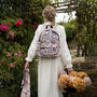 Deco Blooms Large Blackberry Backpack, thumbnail 2 of 9