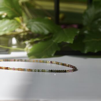 Rainbow Tourmalines Necklace, 4 of 7