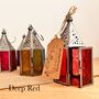 Mini Moroccan Style Bohemian Lantern, thumbnail 4 of 9