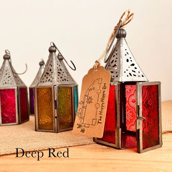 Mini Moroccan Style Bohemian Lantern, 4 of 9
