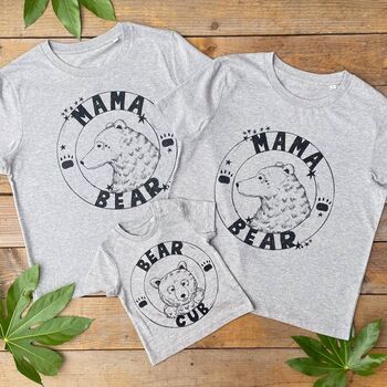 Family Bear T Shirt Set, 3 of 7