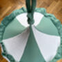 Circus Canopy Green Stripe Kids Tent, thumbnail 2 of 5