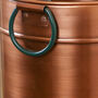 Copper Free Standing Planter Bucket, thumbnail 5 of 10