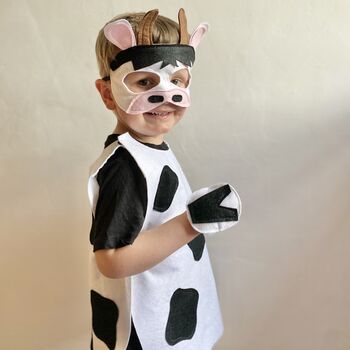 Felt Cow Costume For Kids And Adults, 6 of 8