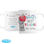 Personalised Me To You ‘World’s Best Teacher’ Mug – Tatty Teddy Gift, thumbnail 3 of 4