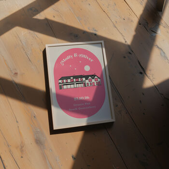 Wedding Venue Personalised Print, 10 of 12