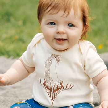 Organic 'Otterly Adorable' Baby T Shirt, 2 of 6