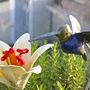 Hummingbird And Lily Garden Sculpture Art023, thumbnail 2 of 5