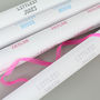 Personalised New Born, Littlest Surname Wrapping Paper, thumbnail 2 of 4