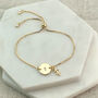 Gold Plated Sagittarius Zodiac Bracelet, thumbnail 8 of 8