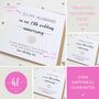Personalised 15th Anniversary Card With Crystal Heart, thumbnail 3 of 7