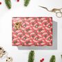 Luxury Matisse Inspired Red Wrapping Paper, thumbnail 2 of 5