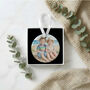 Father's Day Ceramic Photo Plaque With Message On Back, thumbnail 3 of 8