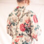English Rose Pattern Kimono Robe Personalised Gift Box, thumbnail 4 of 7