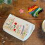 Stitch Your Flowers Zip Pouch Diy Embroidery Kit, thumbnail 5 of 11