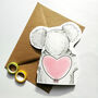 Cute 'You're Koalaty Mum' Funny Pun Mothers Day Card, thumbnail 3 of 4
