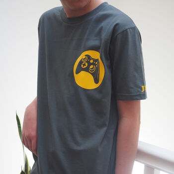 Personalised Monogram Gamers T Shirt, 2 of 10