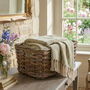 Rectangular Rattan Storage Baskets, thumbnail 1 of 4
