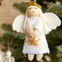 Felt Angel With Halo, thumbnail 3 of 3