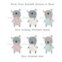 Personalised First Birthday Or Pick Your Age Koala Card, thumbnail 11 of 12