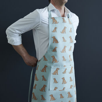 Golden Cocker Spaniel Organic Cotton Tea Towel, 2 of 12