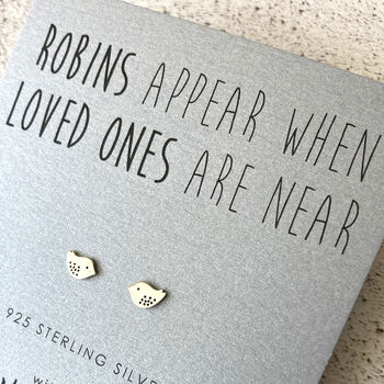 Robin Sterling Silver Earrings, 6 of 9