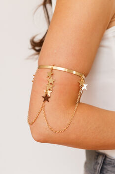Gold Star Upper Arm Cuff, 3 of 7