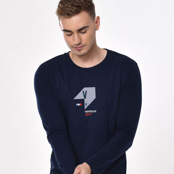 Ventoux 1911 Navy Long Sleeve Cycling Top, 3 of 6