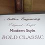 Personalised Magnetic Leather Frame, thumbnail 2 of 6