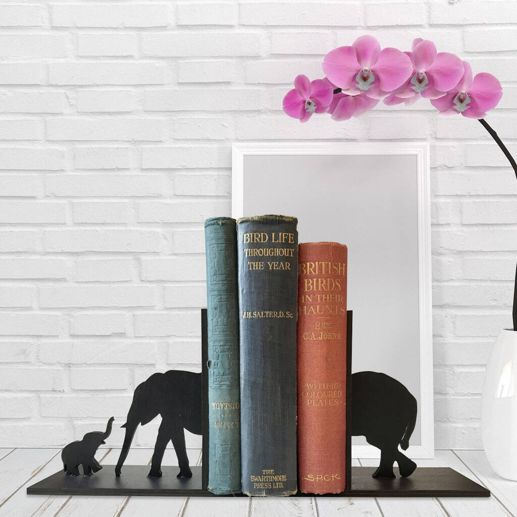 Elephants Bookends Home Decor, 1 of 2