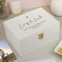 Personalised Gold Heart Memory Box, thumbnail 2 of 7