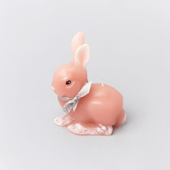 G Decor Cute Bunny Rabbit Bowtie 3D Candles, 5 of 6