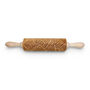 Abstract Three Patterned Embossing Rolling Pin, thumbnail 2 of 4