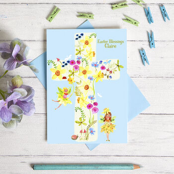 Easter Fairy Blessings Card, 5 of 5