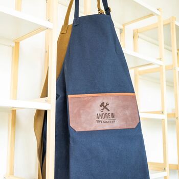 Personalised Diy Apron For Dad Or Grandad, Perfect Father's Day Gift, 10 of 10
