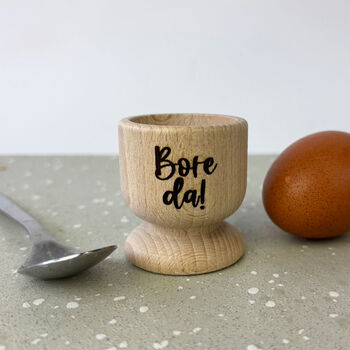 Engraved Welsh Egg Cup, 2 of 4