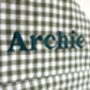 Personalised Green Gingham Advent Calendar Embroidered, thumbnail 4 of 12