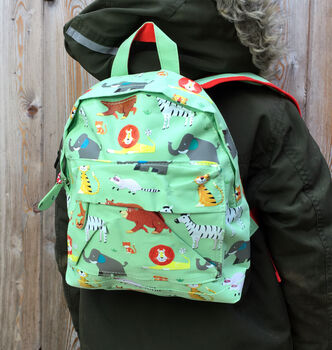 Wild Animals Children's Mini Backpack, 6 of 7