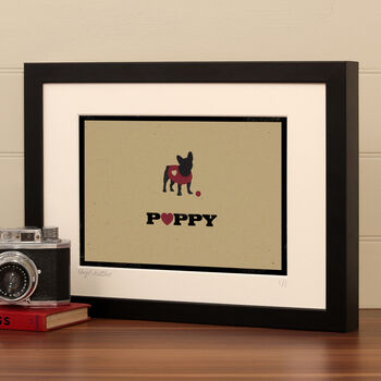 'Dog Lover Gift' Personalised Dog Breed Print, 4 of 12