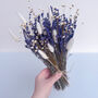Dried Lavender Bunch With White Bunny Tails, thumbnail 3 of 5