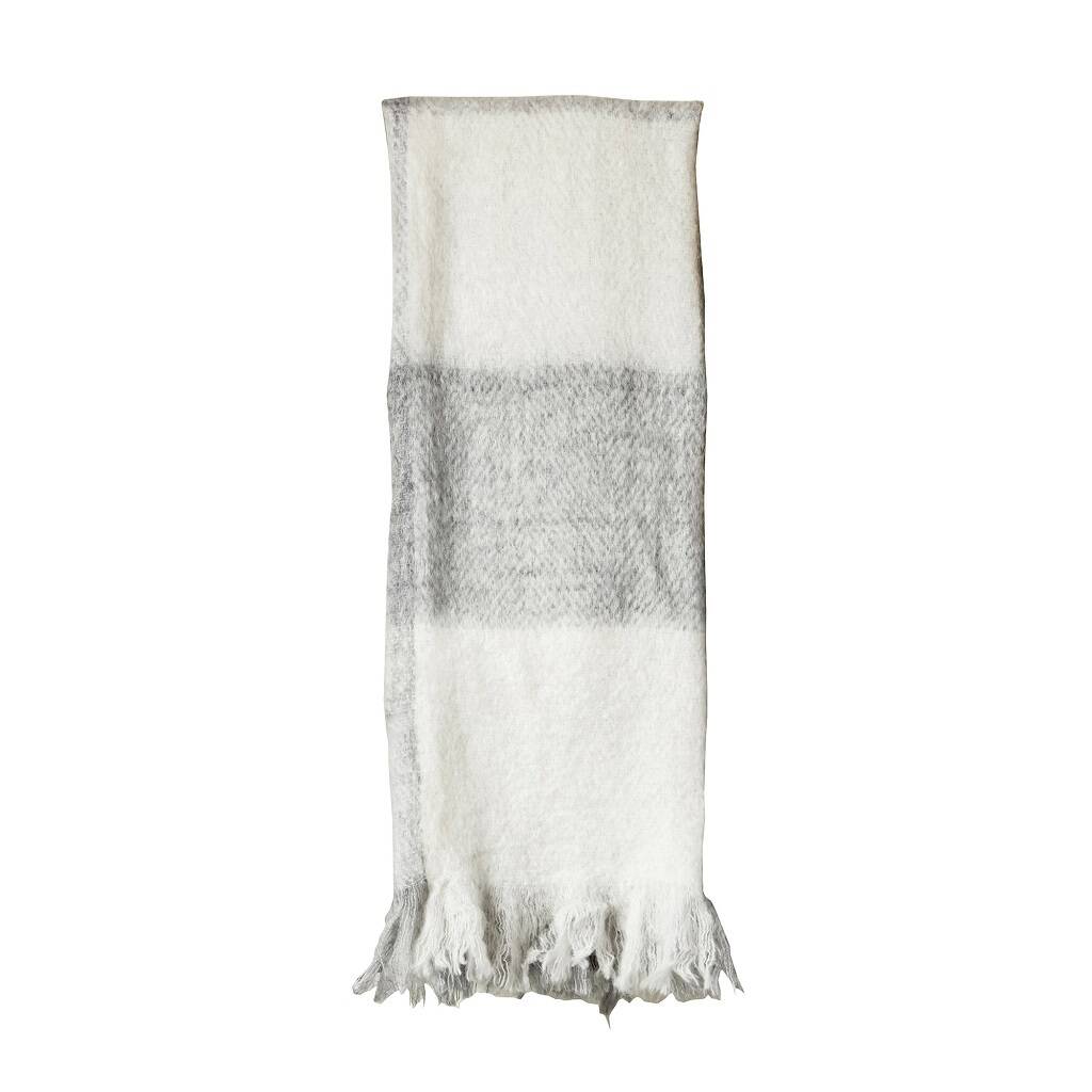 Striped Acrylic Throw By CollardManson