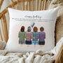 Personalised Birthday Cushion For Best Friend, thumbnail 1 of 5