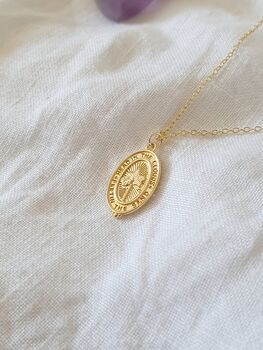 Head In The Clouds 14k Gold Plated Necklace, 3 of 5