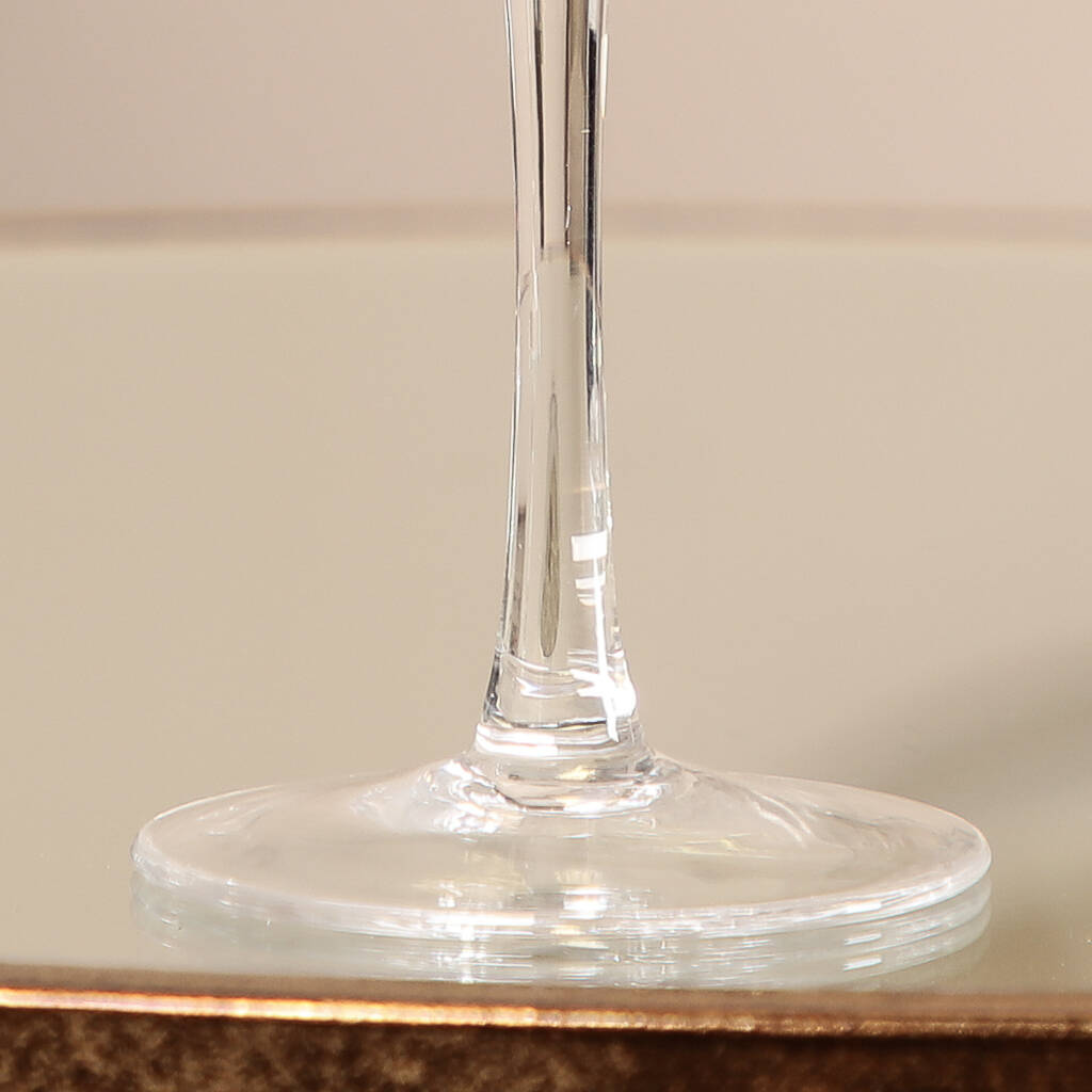 Set Of Four Ribbed Glass Champagne Saucers By Dibor