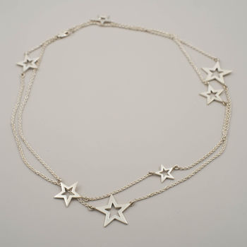 Sterling Silver Star Necklace By Daniel Musselwhite Jewellery ...