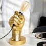 Gold Hand Desk Lamp, thumbnail 1 of 2