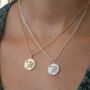 Leo Zodiac Necklace, Sterling Silver Or Gold Plated, thumbnail 1 of 10