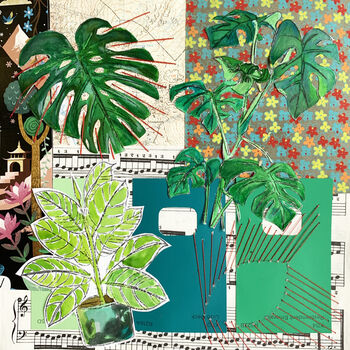 Botanical Themed Creative Drawing And Collage Kit, 3 of 10