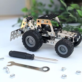 Make Your Own Tractor Mini Metal Construction Set, 5 of 7